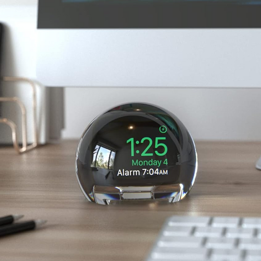 Magnifying Clock Dock for Apple Watch