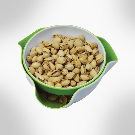 Double Dish Snack Bowl