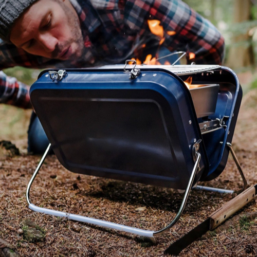 Portable Suitcase Barbeque